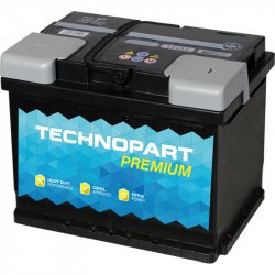 Technopart 027 Car Battery 027ZS - 3YR Guarantee
