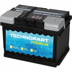 Technopart 075 Car Battery 075ZS - 3YR Guarantee