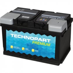 Technopart 100 Car Battery 100ZS - 3YR Guarantee