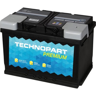 Technopart 096 Car Battery 096ZS - 3YR Guarantee