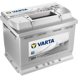 Varta D21 Silver Dynamic Battery 075 - 5 Year Guarantee