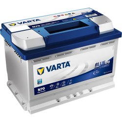 Varta N70 EFB Blue Dynamic Battery 096EFB - 3 Year Guarantee