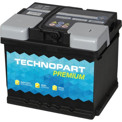 Technopart 063 Car Battery 063ZS - 3YR Guarantee
