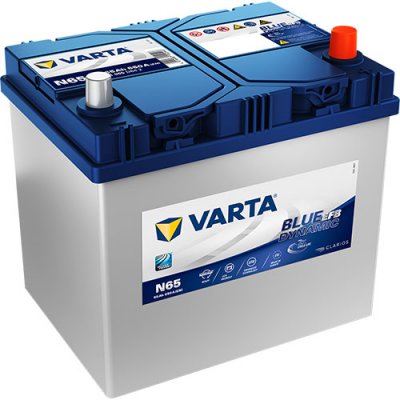Varta N65 EFB Blue Dynamic Battery 005EFB - 3 Year Guarantee