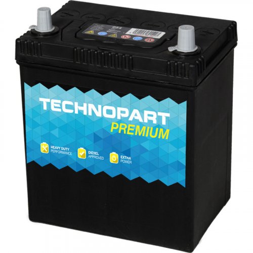 Technopart 054 Car Battery 054ZS - 3YR Guarantee